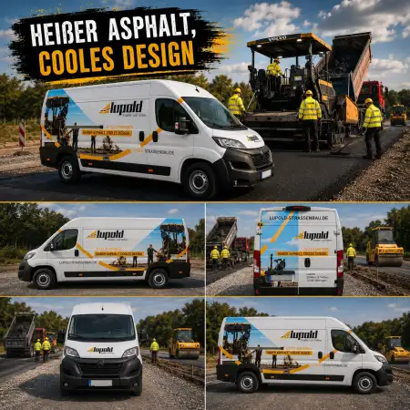 Wir präsentieren den neuen Transporter unserer Asphaltkolonne im individuellen Design. Herzlichen Dank an @lohrerwerbung1…